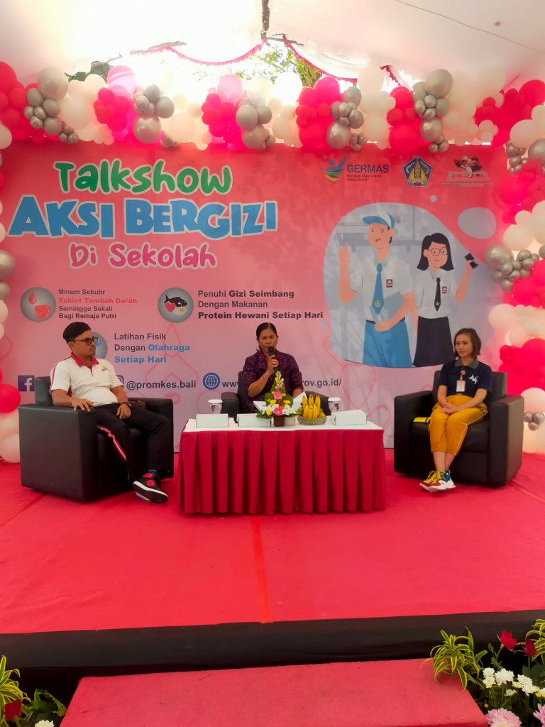 TALK SHOW AKSI BERGIZI  SMAN 1 MENGWI